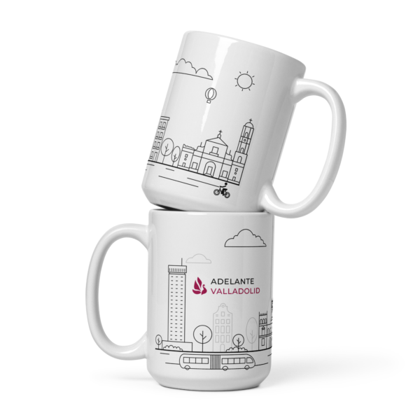 Taza con skyline de Valladolid - Imagen 2